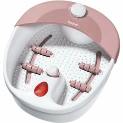 Messer Verkaufsgeschäft 13 Fußbäder Beurer FB20, Fußsprudelbad (weiß/rosa, Retail)