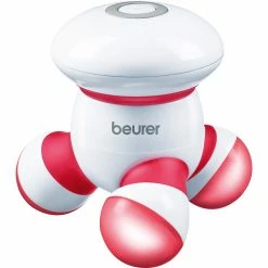 Massagegeräte Beurer Mini-Massagegerät MG 16 (weiß/rot, Retail)