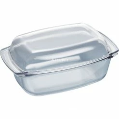 Zubehör Für Backofen Bosch Glasbräter HEZ915003 (transparent, 5,4 Liter )