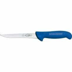 Bestecke DICK ErgoGrip Ausbeinmesser, Steif, 10cm (blau, Schmale Klinge)