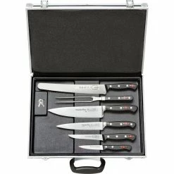 Bestecke DICK Magnetkoffer "Premier Plus", 6-teilig, Messer (schwarz/silber)