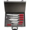 Bestecke DICK Magnetkoffer "Red Spirit", 6-teilig, Messer (schwarz/rot) -Messer Verkaufsgeschäft DICK Magnetkoffer Red Spirit 6 teilig Messer@@9ggzmd0j