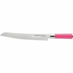 Bestecke DICK Pink Spirit Brotmesser Wellenschliff, 26cm (pink/silber)