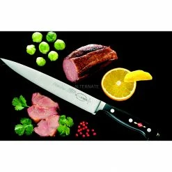 Bestecke DICK Premier Plus Tranchiermesser, 21cm (schwarz/silber) -Messer Verkaufsgeschäft DICK Premier Plus Tranchiermesser 21cm@@9ggzmd2f 2