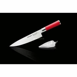 Bestecke DICK Red Spirit Kochmesser, 21cm (rot/silber) -Messer Verkaufsgeschäft DICK Red Spirit Kochmesser 21cm@@9ggzmd09 2