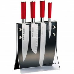 Bestecke DICK Red Spirit Messerblock 4Knives (rot/schwarz, 4-teilig)