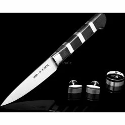 Bestecke DICK Serie 1905 Officemesser, 9cm (schwarz/silber) -Messer Verkaufsgeschäft DICK Serie 1905 Officemesser 9cm@@9ggzmd11 2