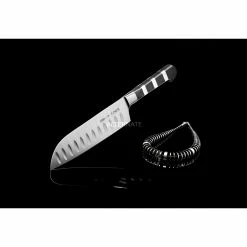 Bestecke DICK Serie 1905 Santoku Kullenschliff, 18cm, Messer (schwarz/silber) -Messer Verkaufsgeschäft DICK Serie 1905 Santoku Kullenschliff 18cm Messer@@9ggzmd16 2