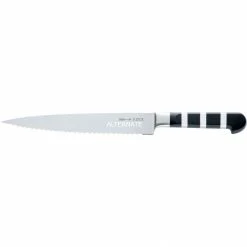 Bestecke DICK Serie 1905 Tranchiermesser Wellenschliff, 21cm (schwarz/silber)
