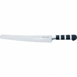 Bestecke DICK Serie 1905 Universalmesser Wellenschliff, 26cm (schwarz/silber)