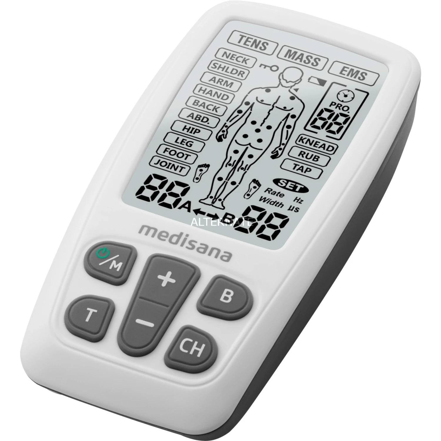 Massagegeräte Medisana 3-in-1 Elektrotherapiegerät TT 200 Tens, Massagegerät (weiß/grau) – Bild 5