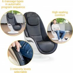 Massagegeräte Medisana RS 650 Lounge Chair Massagesessel 88414 (schwarz/weiß) -Messer Verkaufsgeschäft Medisana RS 650 Lounge Chair Massagesessel 88414@@1654600 3