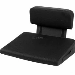 Medisana Wärme-Keilkissen Mit Lendenwirbelstütze OL 350, Heizkissen (schwarz)