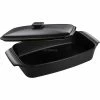 Napoleon Keramik-Auflaufform, Bräter (schwarz, 42 X 23 X 7cm)