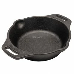 Pfannen Petromax Feuerpfanne Fp15h, Mit 2 Henkeln (schwarz, Ø 15cm)