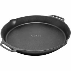 Pfannen Petromax Feuerpfanne Fp40h, Mit 2 Henkeln (schwarz, Ø 40cm)