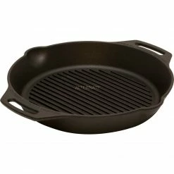 Pfannen Petromax Grill-Feuerpfanne Gp30h, Mit 2 Henkeln (schwarz, Ø 30cm)