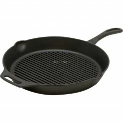 Petromax Grill-Feuerpfanne Gp35, Mit Pfannenstiel (schwarz, 1 Henkel, Ø 35cm)