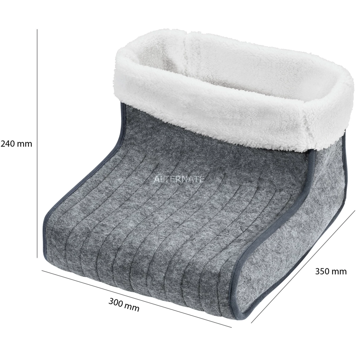 ProfiCare PC-FW 3058, Fußwärmer (grau/weiß) 7 ProfiCare PC-FW 3058, Fußwärmer (grau/weiß) – Bild 6