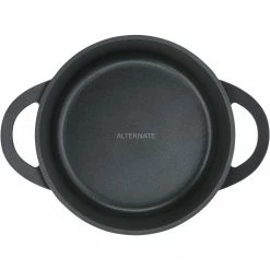 Töpfe Tefal Aluguss-Schmortopf Trattoria, Ø 24cm (schwarz, Mit Deckel) -Messer Verkaufsgeschäft Tefal Aluguss Schmortopf Trattoria 24cm@@1816134 2