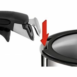 Töpfe Tefal Glasdeckel-Set Ingenio, 3-teilig (schwarz/transparent, Ø 20cm, Ø 18cm, Ø 16cm) -Messer Verkaufsgeschäft Tefal Glasdeckel Set Ingenio 3 teilig@@1816120 5