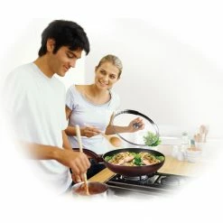 Töpfe Tefal Pfannendeckel Jamie Oliver, Ø 32cm (transparent/edelstahl) -Messer Verkaufsgeschäft Tefal Pfannendeckel Jamie Oliver 32cm@@1499256 3